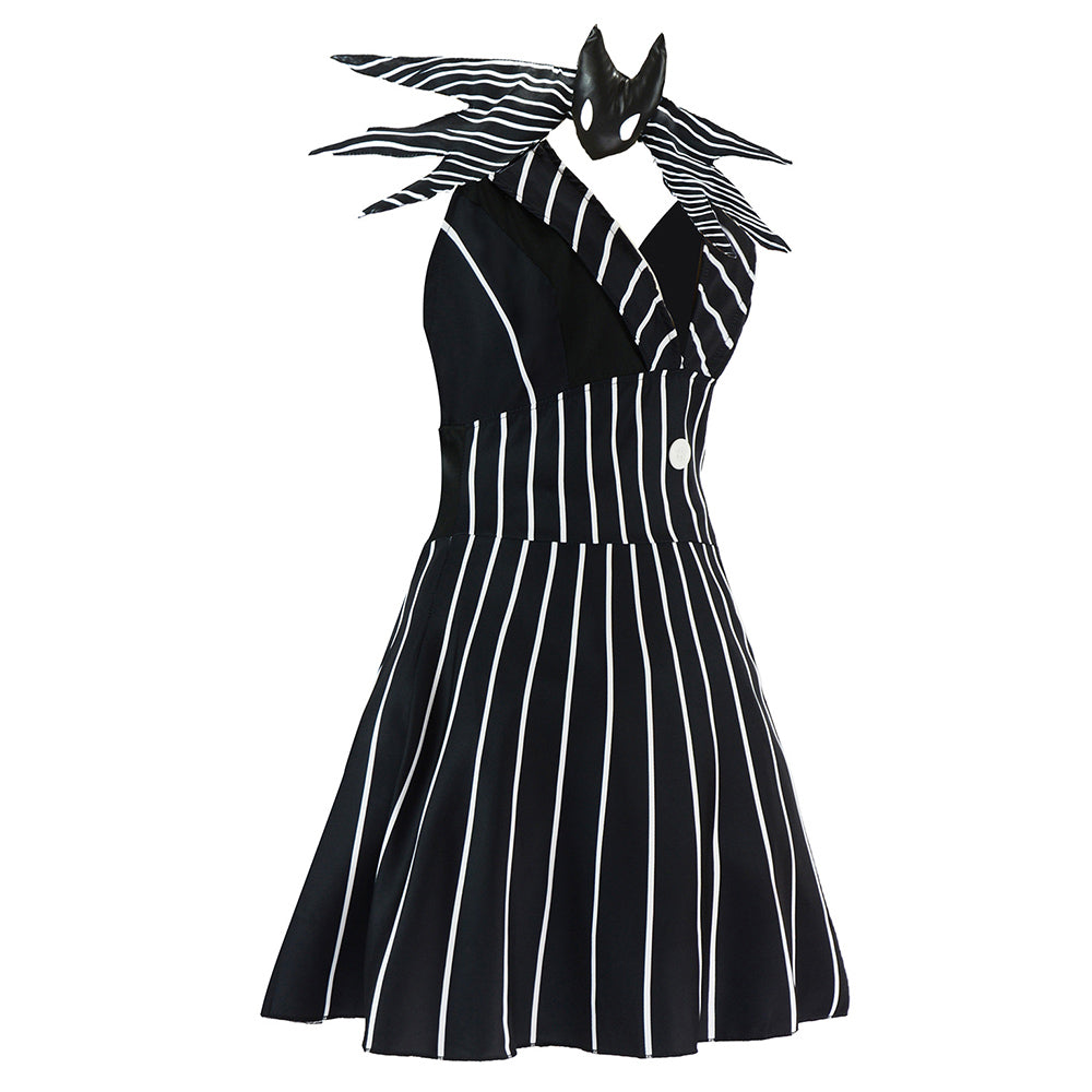 Femme L'Étrange Noël de Monsieur Jack Jack Robe Cosplay Costume