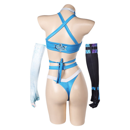 Femme Luna Snow Lingerie Sexy Cosplay Costume