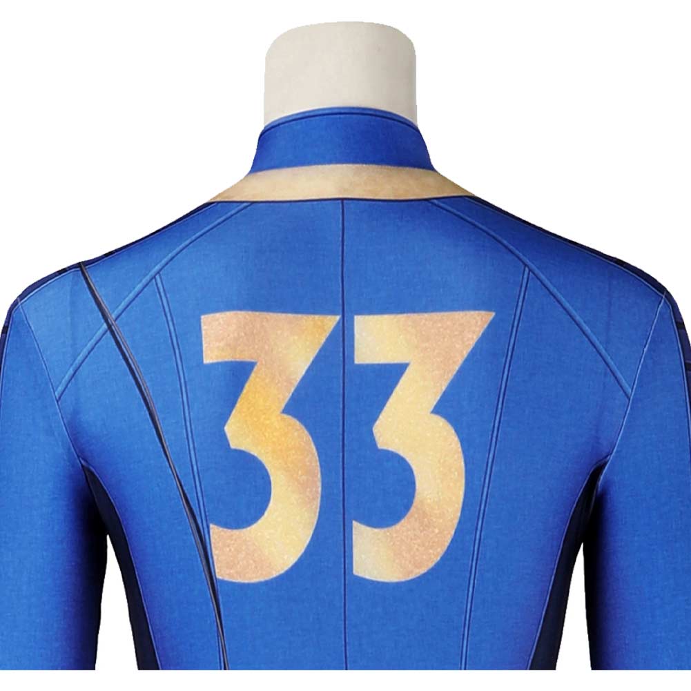 Femme TV Fallout(2024) Lucy MacLean Vault 33 Combinaison d'Abri Cosplay Costume
