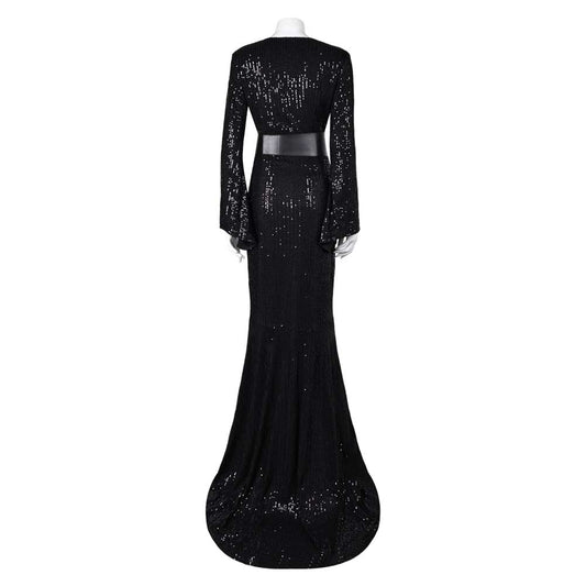 Film Elvira: Mistress of The Dark Elvira Robe Noire Cosplay Costume