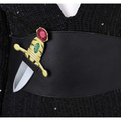 Film Elvira: Mistress of The Dark Elvira Robe Noire Cosplay Costume