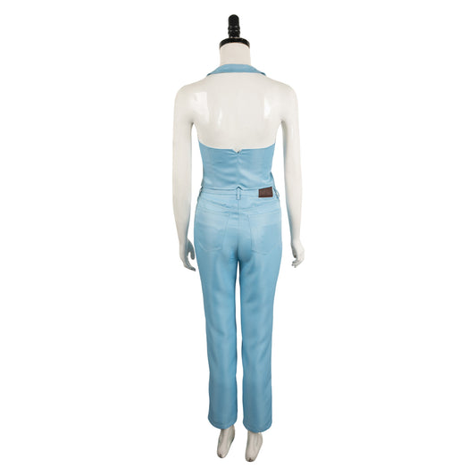 Film MaXXXine(2024) Maxine Tenue Bleue Cosplay Costume