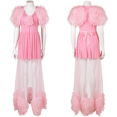 Film Wicked(2024) Glinda Pyjama Rose Cosplay Costume