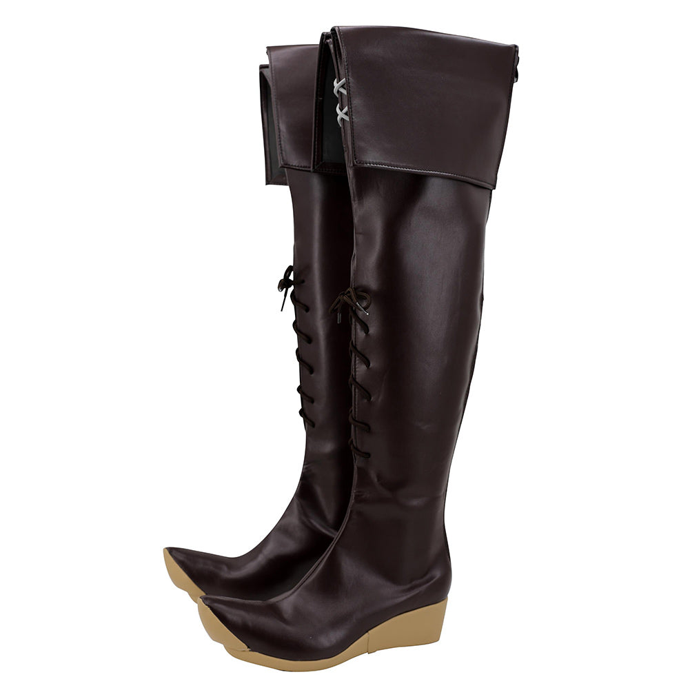 Final Fantasy XIV FF14 Mide Hotgo Cosplay Chaussures