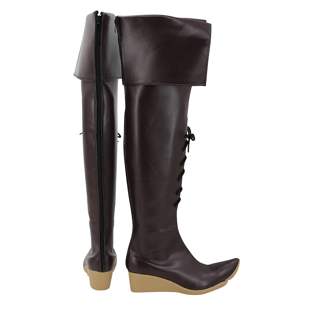 Final Fantasy XIV FF14 Mide Hotgo Cosplay Chaussures