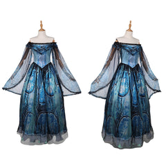 Frankenstein Elizabeth Robe Bleue Cosplay Costume