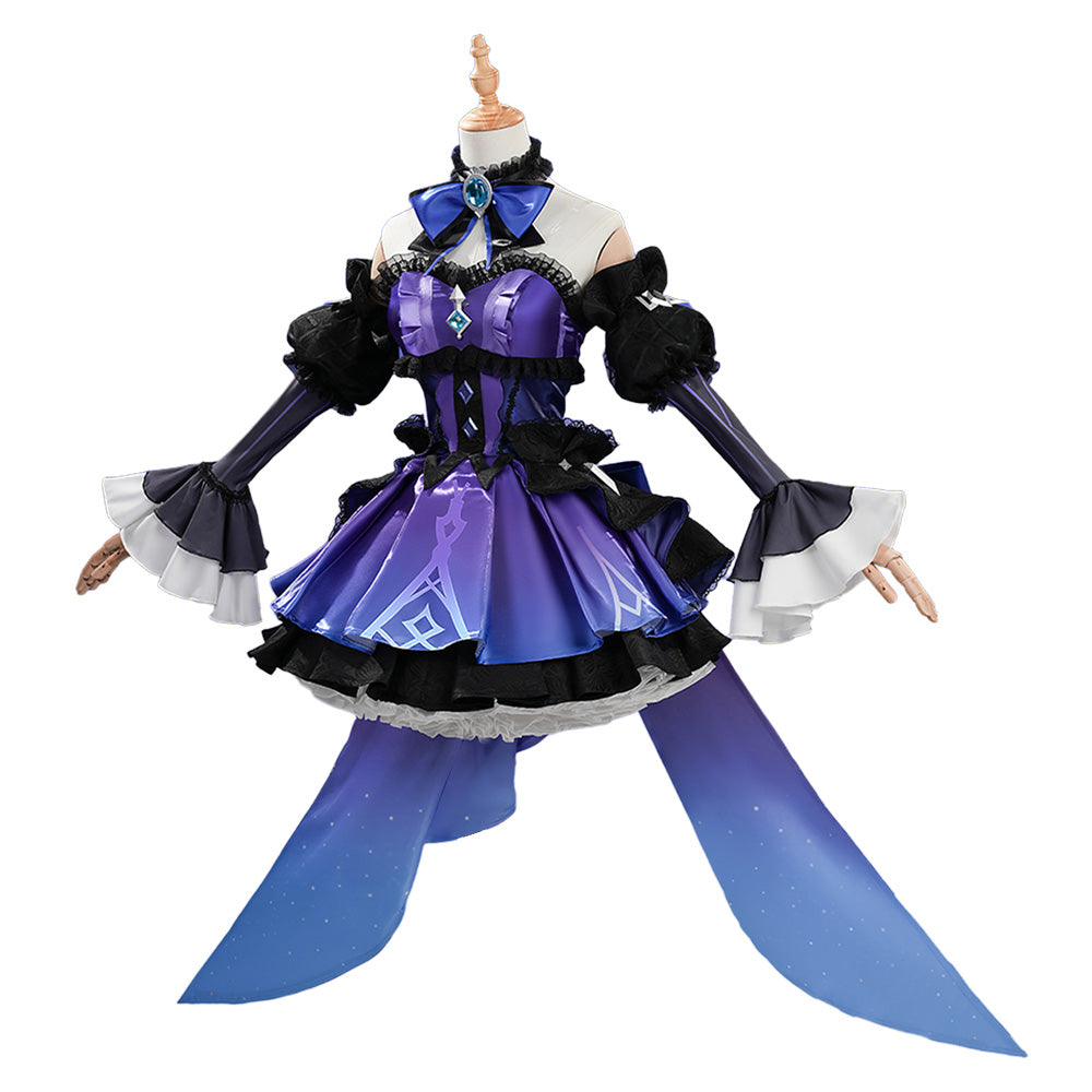 Genshin Impact Clorinde Tenue Violette Cosplay Costume