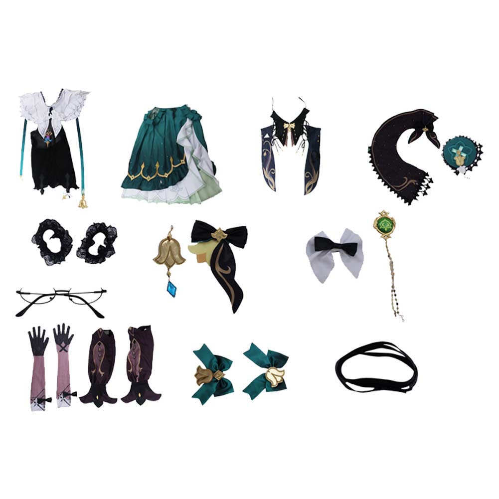 Genshin Impact Emilie Cosplay Costume