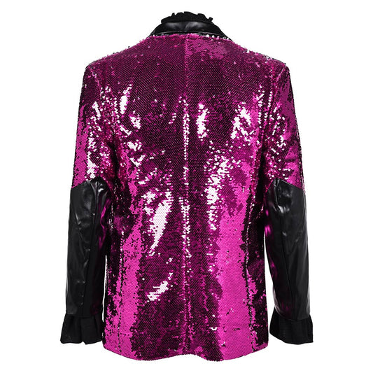 Ghost: Rite Here Rite Now Papa Nihil Ensemble Veste Violette Cosplay Costume