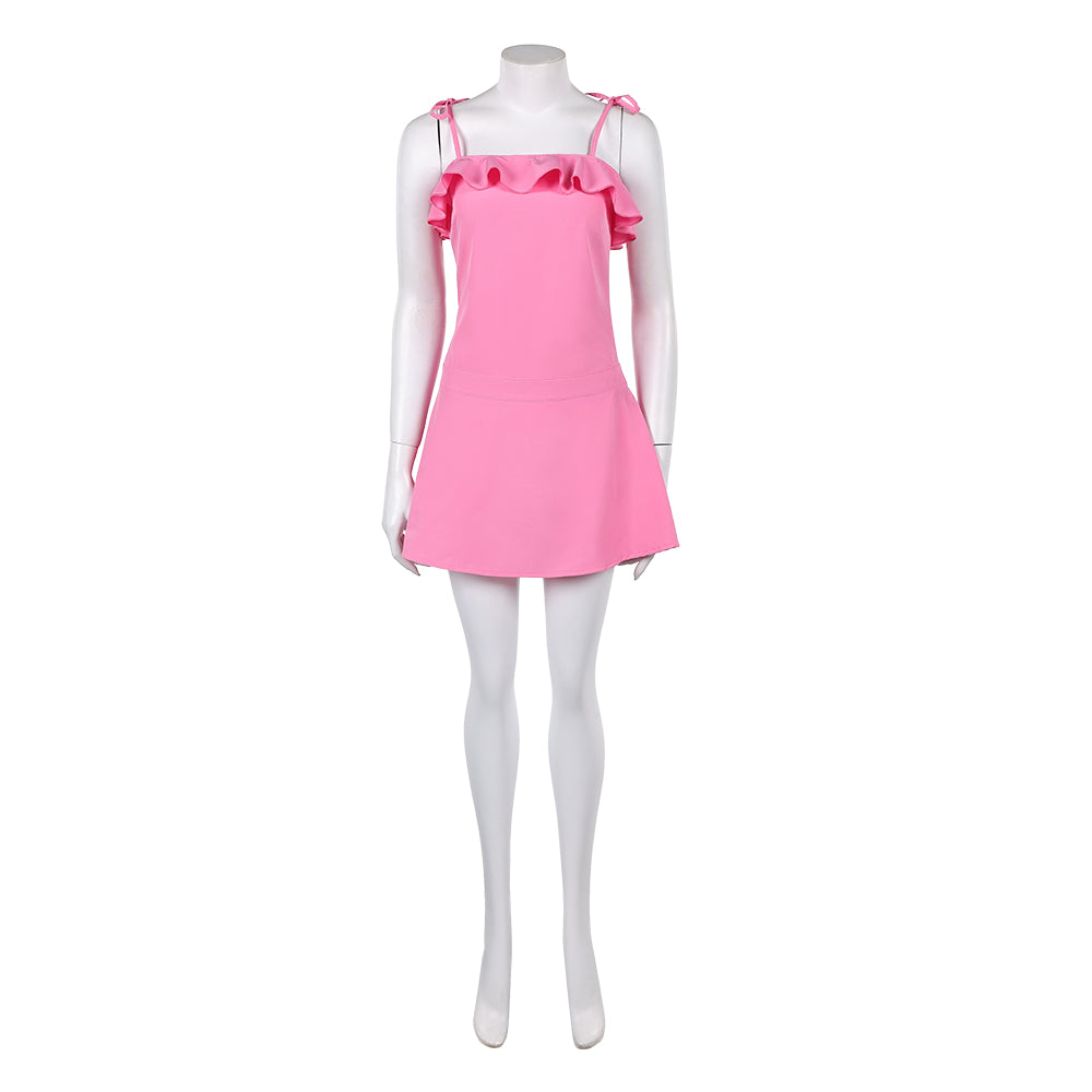 GOAT(2026) Adi et Ari Robe Rose Cosplay Costume