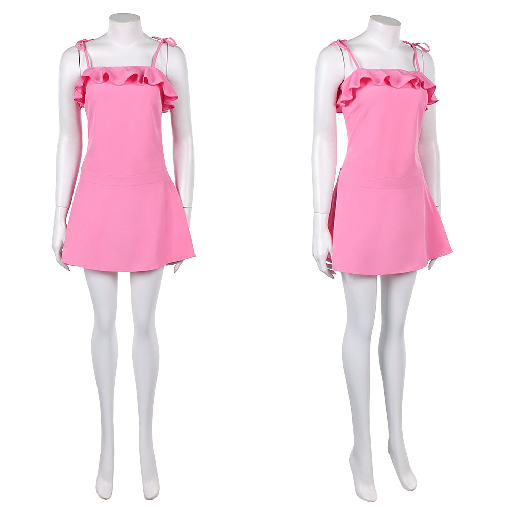 GOAT(2026) Adi et Ari Robe Rose Cosplay Costume