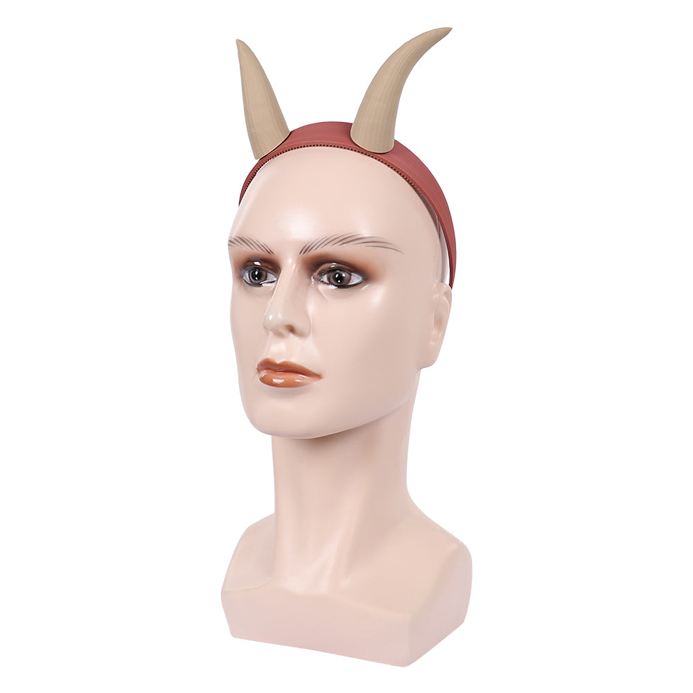 GOAT(2026) Bandeau Jaune et Lunettes Roses Cosplay Accessories