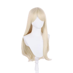 2023 Barbie Femme Margot Robbie Barbie Jupe Longue Rose Cosplay Costume