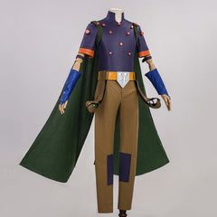 Gyro Zeppeli Tenue Verte et Violette Cosplay Costume