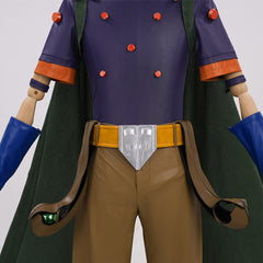 Gyro Zeppeli Tenue Verte et Violette Cosplay Costume