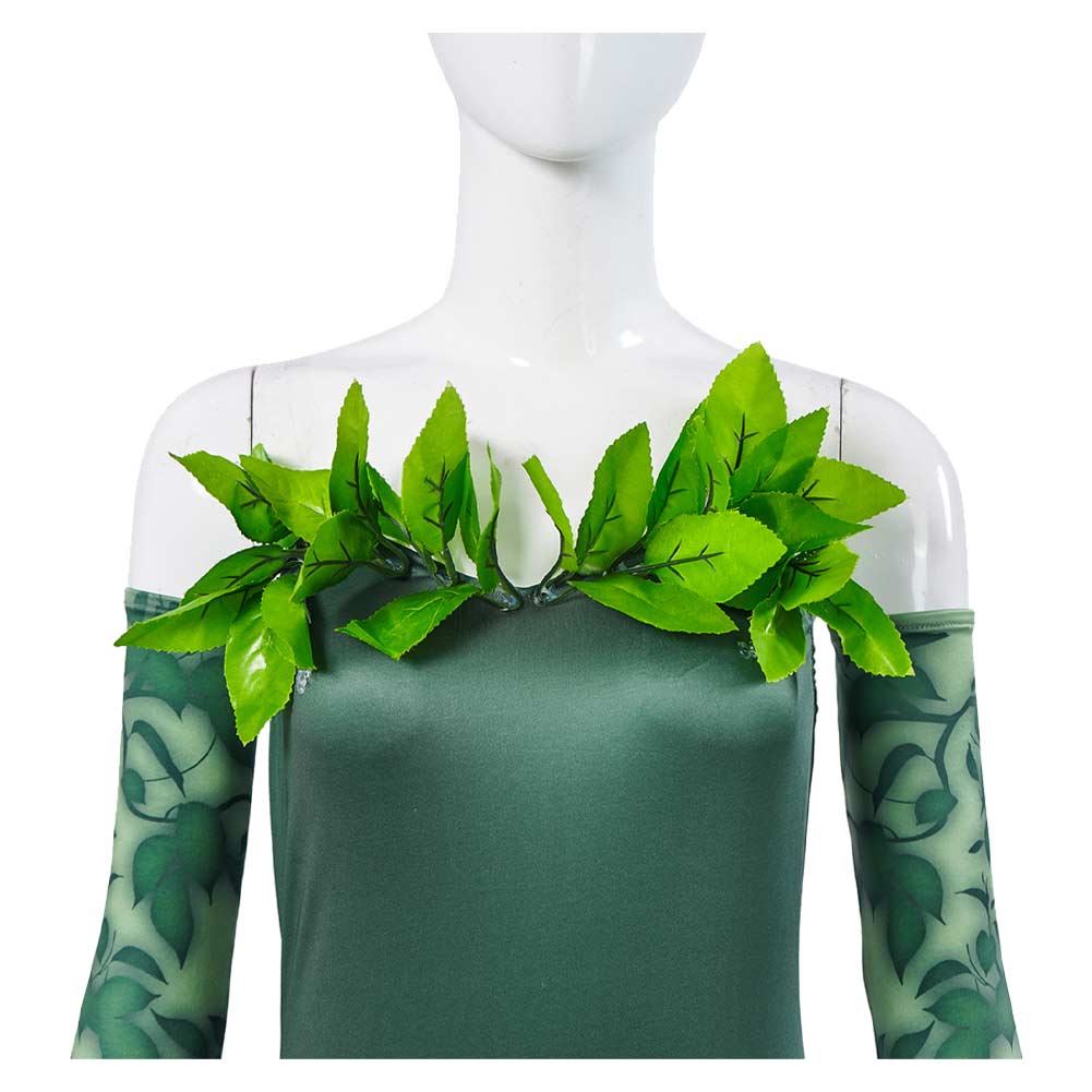 Harley Quinn Poison Ivy Tenue Verte Cosplay Costume