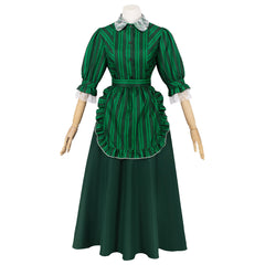 Haunted Mansion Maid Jupe Verte Cosplay Costume