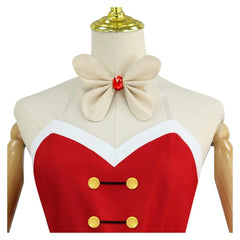 Hazbin Hotel 2‎(2025) Charlie Tenue Rouge et Jaune Cosplay Costume
