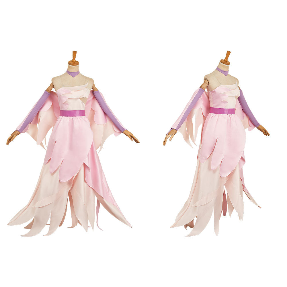 Hazbin Hotel 2 Velvette Tenue Rose Cosplay Costume