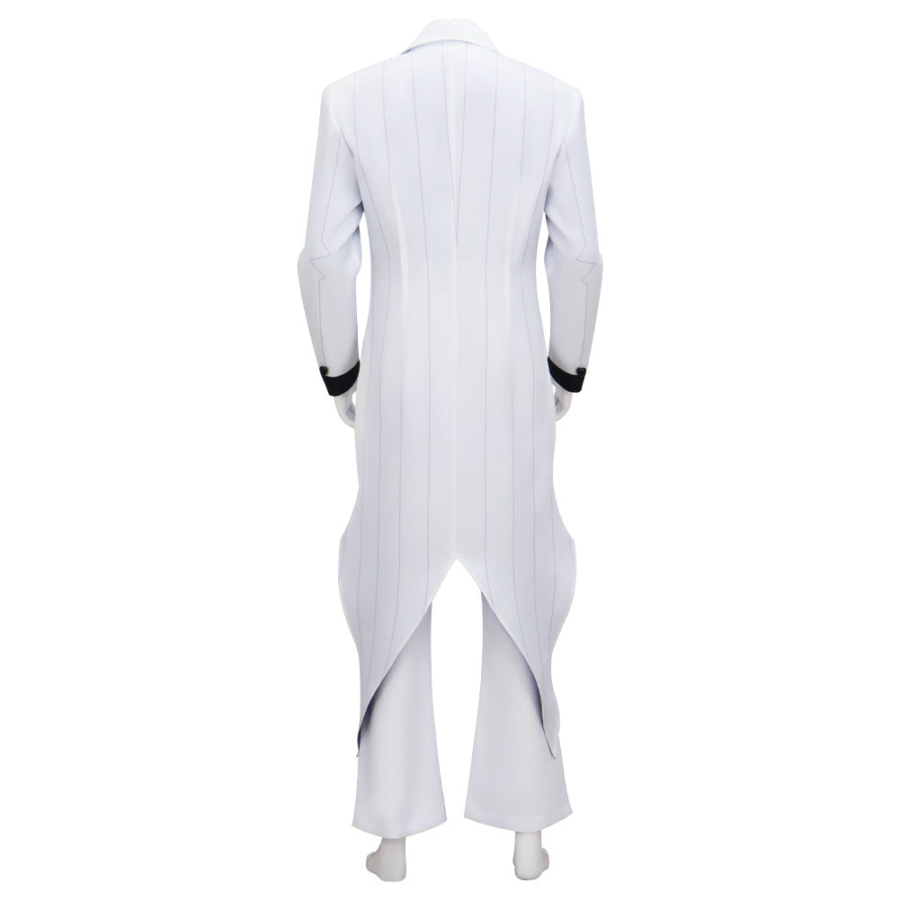 Hazbin Hotel 2 Vox Queue-de-Pie Blanche Cosplay Costume