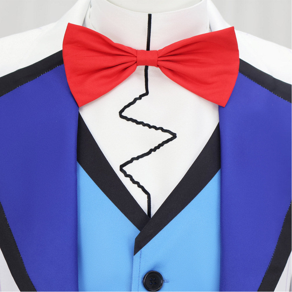 Hazbin Hotel 2 Vox Queue-de-Pie Blanche Cosplay Costume