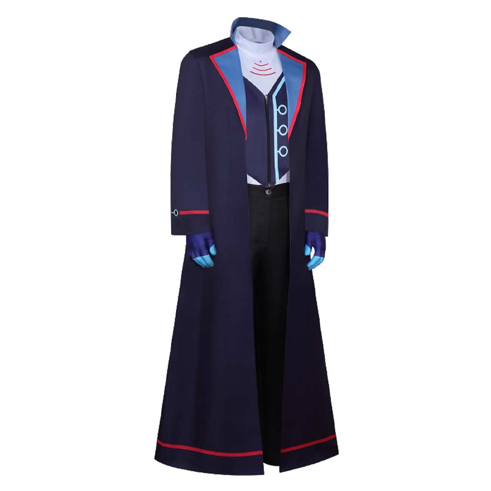Hazbin Hotel 2‎ Vox Tenue Noire Cosplay Costume Ver.2