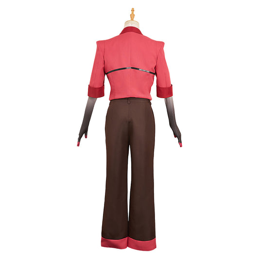Hazbin Hotel 2(2025) Alastor Tenue Noire et Rouge Cosplay Costume