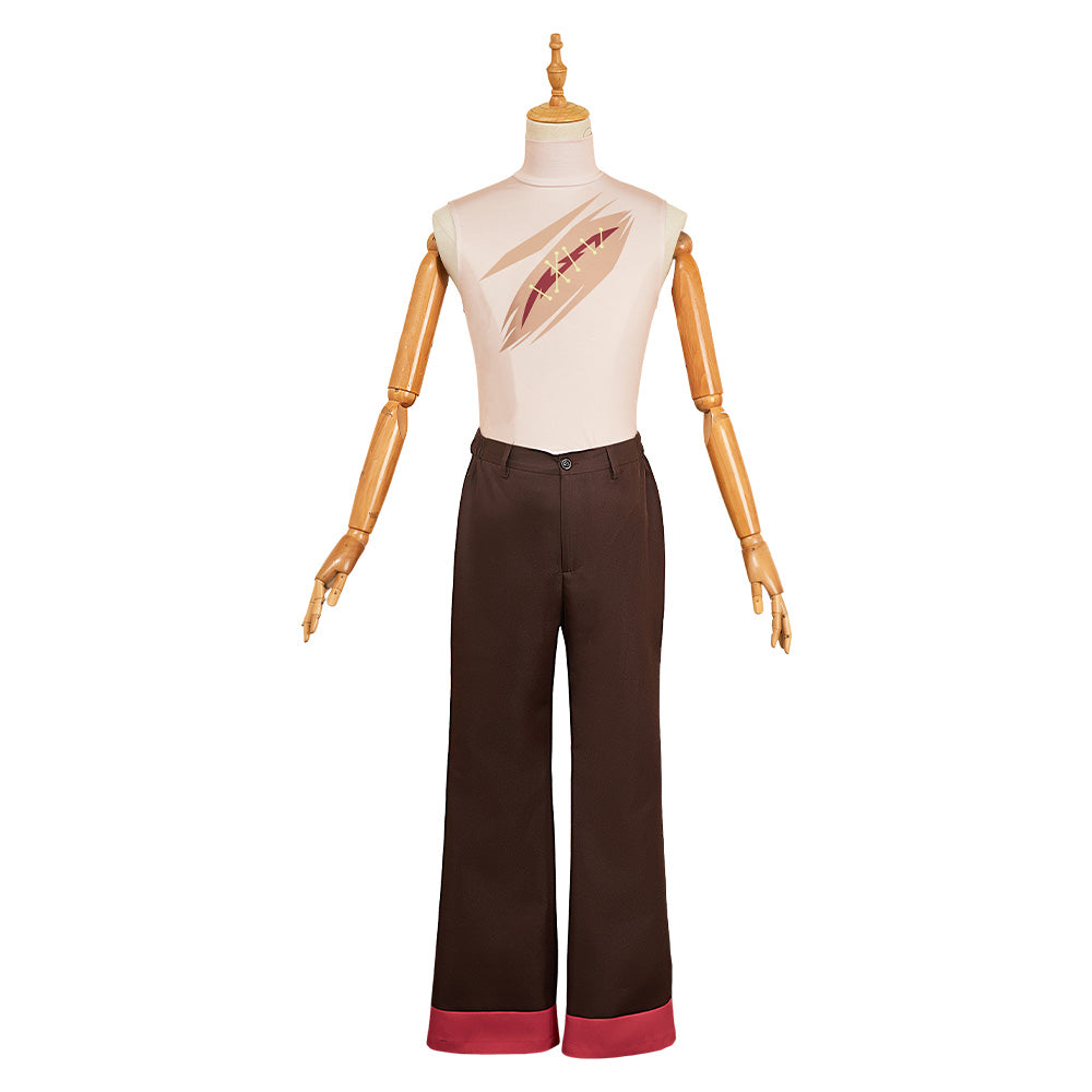 Hazbin Hotel 2(2025) Alastor Tenue Noire et Rouge Cosplay Costume
