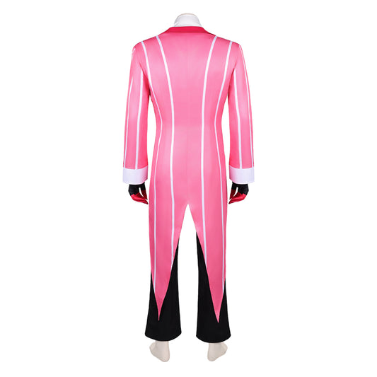 Hazbin Hotel 2(2025) Alastor Tenue Rose et Noire Cosplay Costume