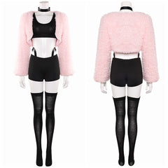 Hazbin Hotel 2‎(2025) Angel Dust Tenue Rose Cosplay Costume