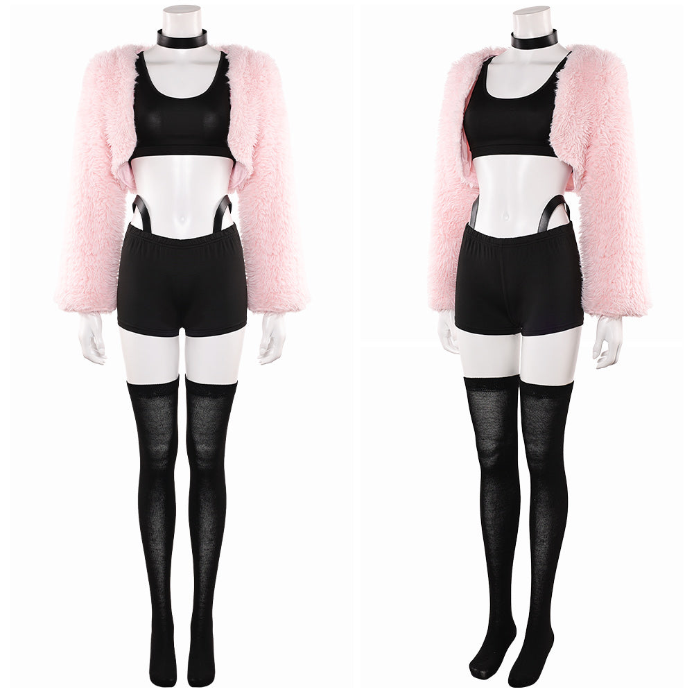Hazbin Hotel 2‎(2025) Angel Dust Tenue Rose Cosplay Costume