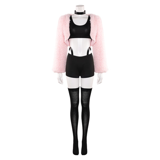 Hazbin Hotel 2‎(2025) Angel Dust Tenue Rose Cosplay Costume