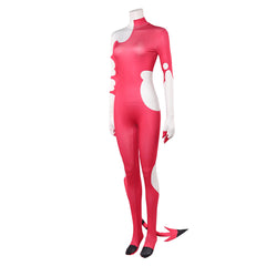 Hazbin Hotel 2(2025) Blitz Combinaison Rouge Cosplay Costume