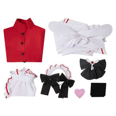 Hazbin Hotel 2(2025) Charlie Morningstar Ensemble Maid Robe Rouge Cosplay Costume