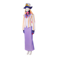 Hazbin Hotel 2(2025) Sir Pentious Tenue Blanche et Violette Cosplay Costume