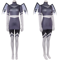 Hazbin Hotel 2(2025) Vaggie Tenue Grise Cosplay Costume