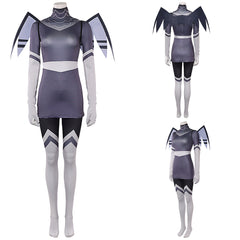 Hazbin Hotel 2(2025) Vaggie Tenue Grise Cosplay Costume