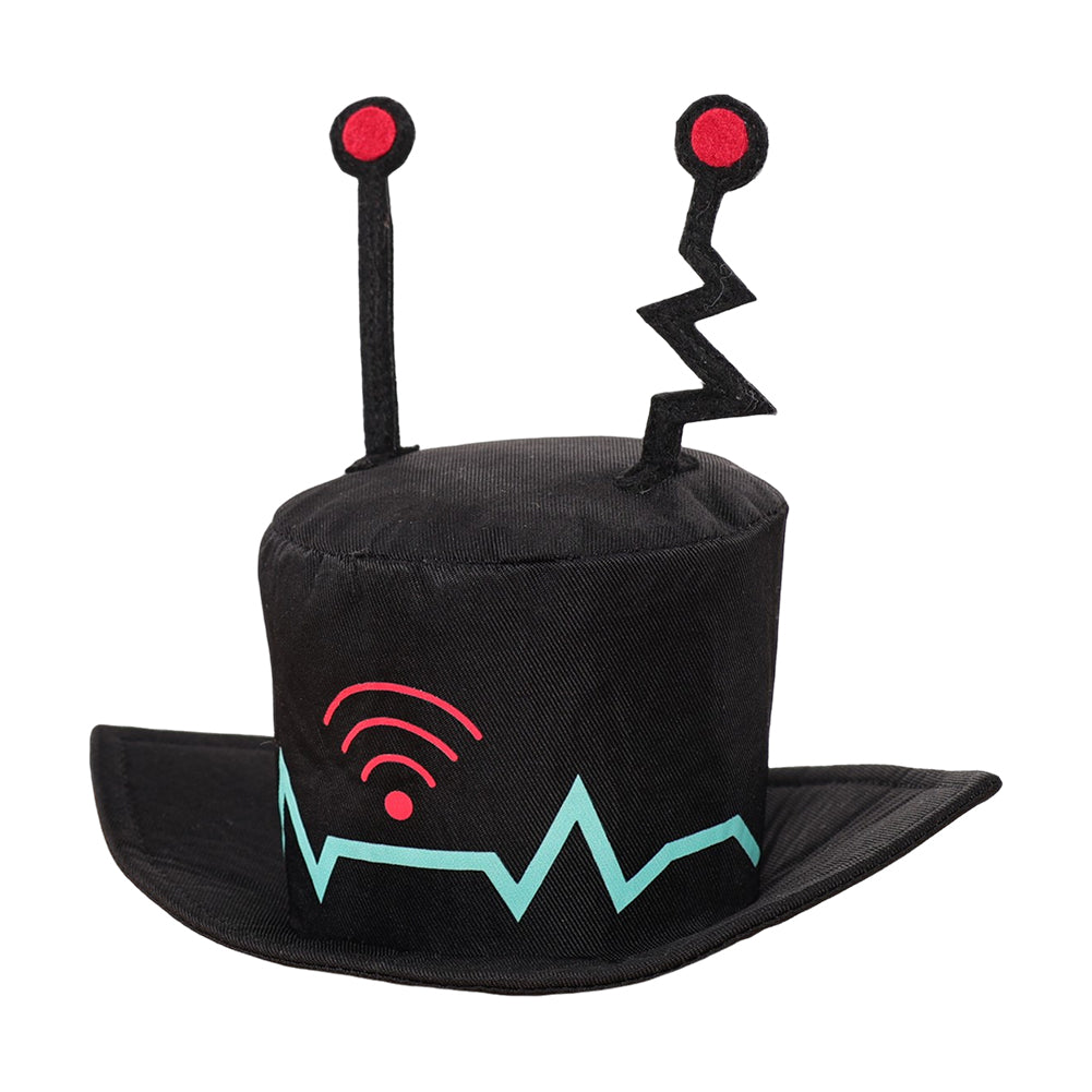 Hazbin Hotel 2‎(2025) Vox Tenue Imprimée Bleue Cosplay Costume