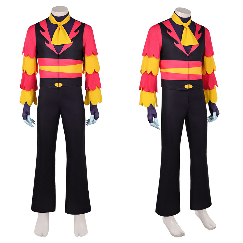 Hazbin Hotel 2(2025) Vox Tenue Noire Cosplay Costume