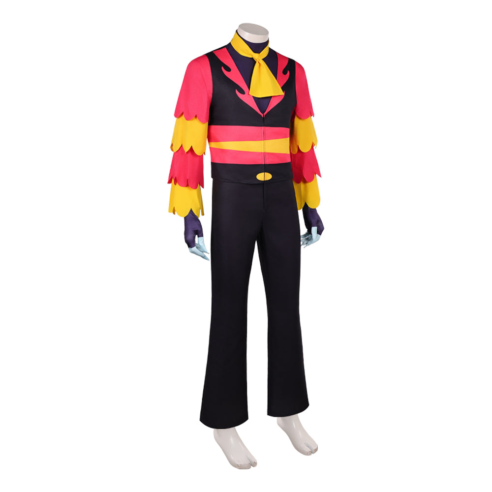 Hazbin Hotel 2(2025) Vox Tenue Noire Cosplay Costume