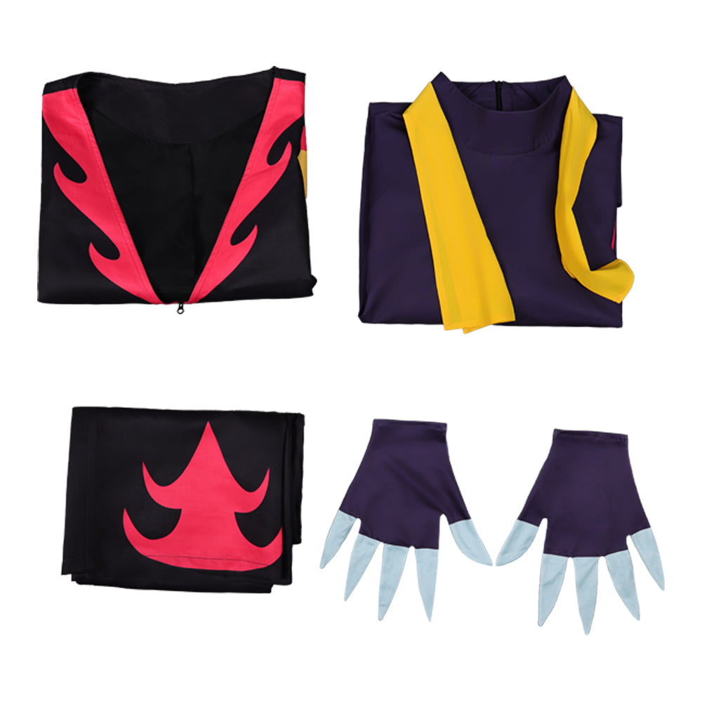 Hazbin Hotel 2(2025) Vox Tenue Noire Cosplay Costume