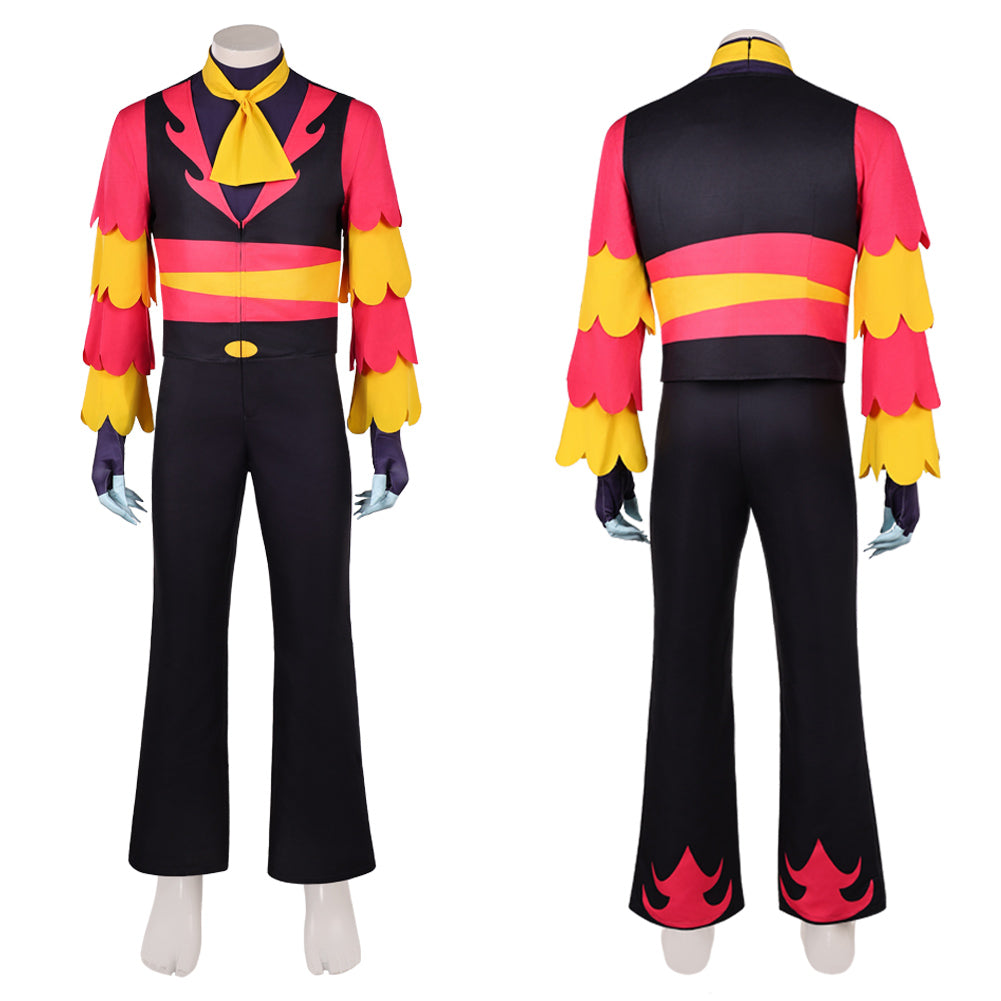 Hazbin Hotel 2(2025) Vox Tenue Noire Cosplay Costume