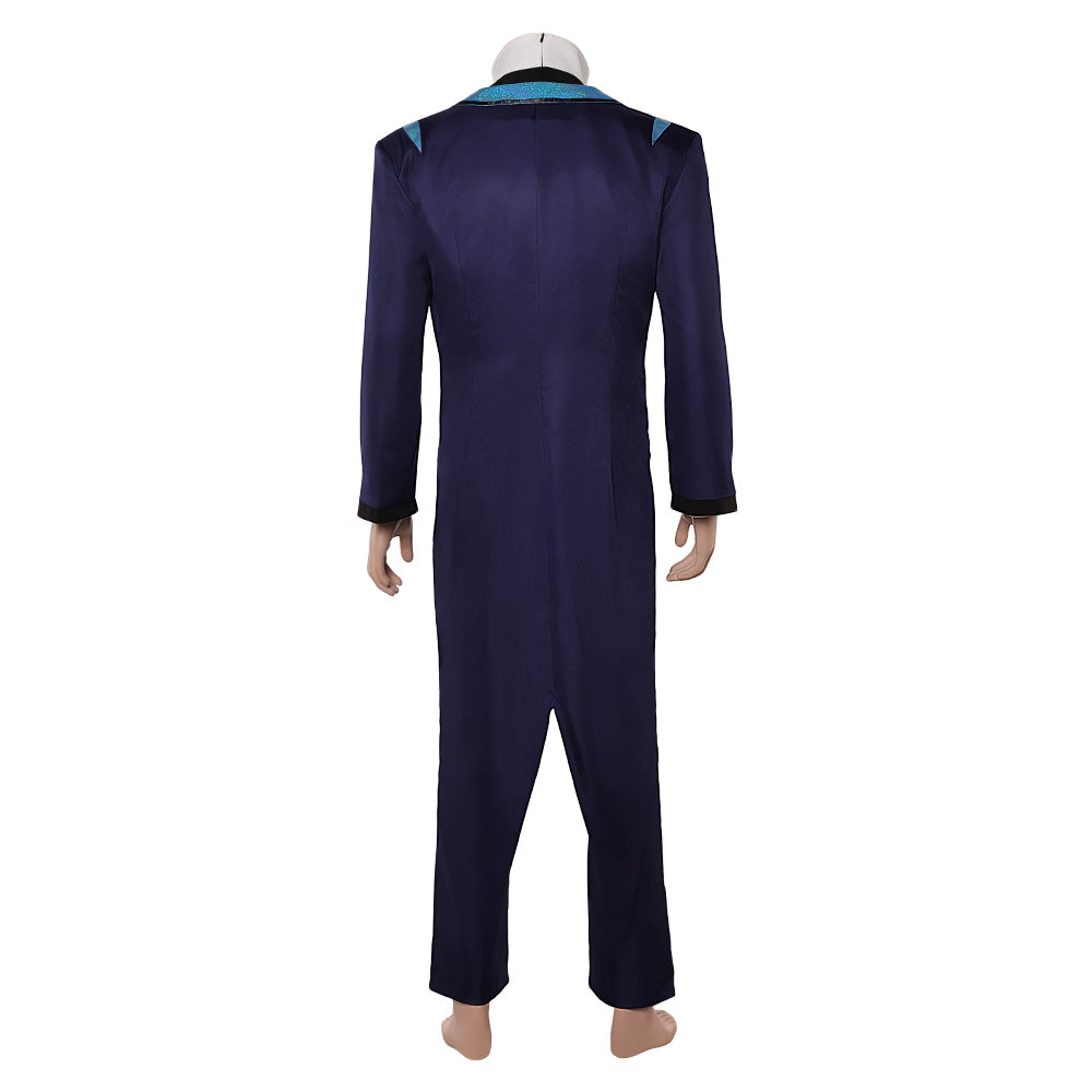 Hazbin Hotel Saison 2‎(2025) Vox Tenue Bleue Cosplay Costume