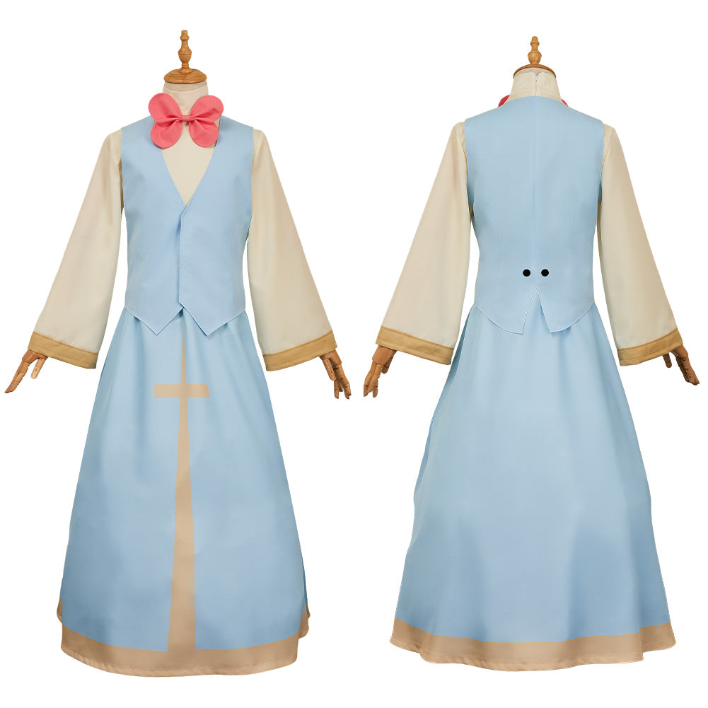 Hazbin Hotel St. Peter Tenue Bleu Cosplay Costume