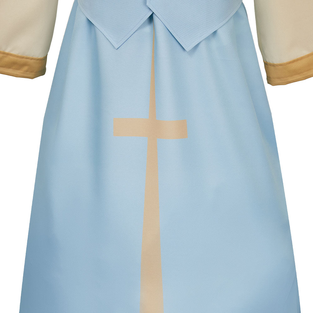 Hazbin Hotel St. Peter Tenue Bleu Cosplay Costume