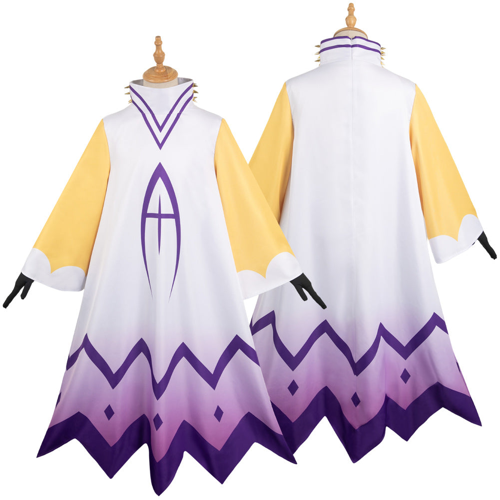 Hazbin Hotel(2024) Adam Masqué Sans Masque Cosplay Costume