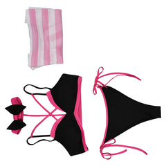 Hazbin Hotel(2024) Angel Dust Maillot de Bain Bikini Cosplay Costume Design Original