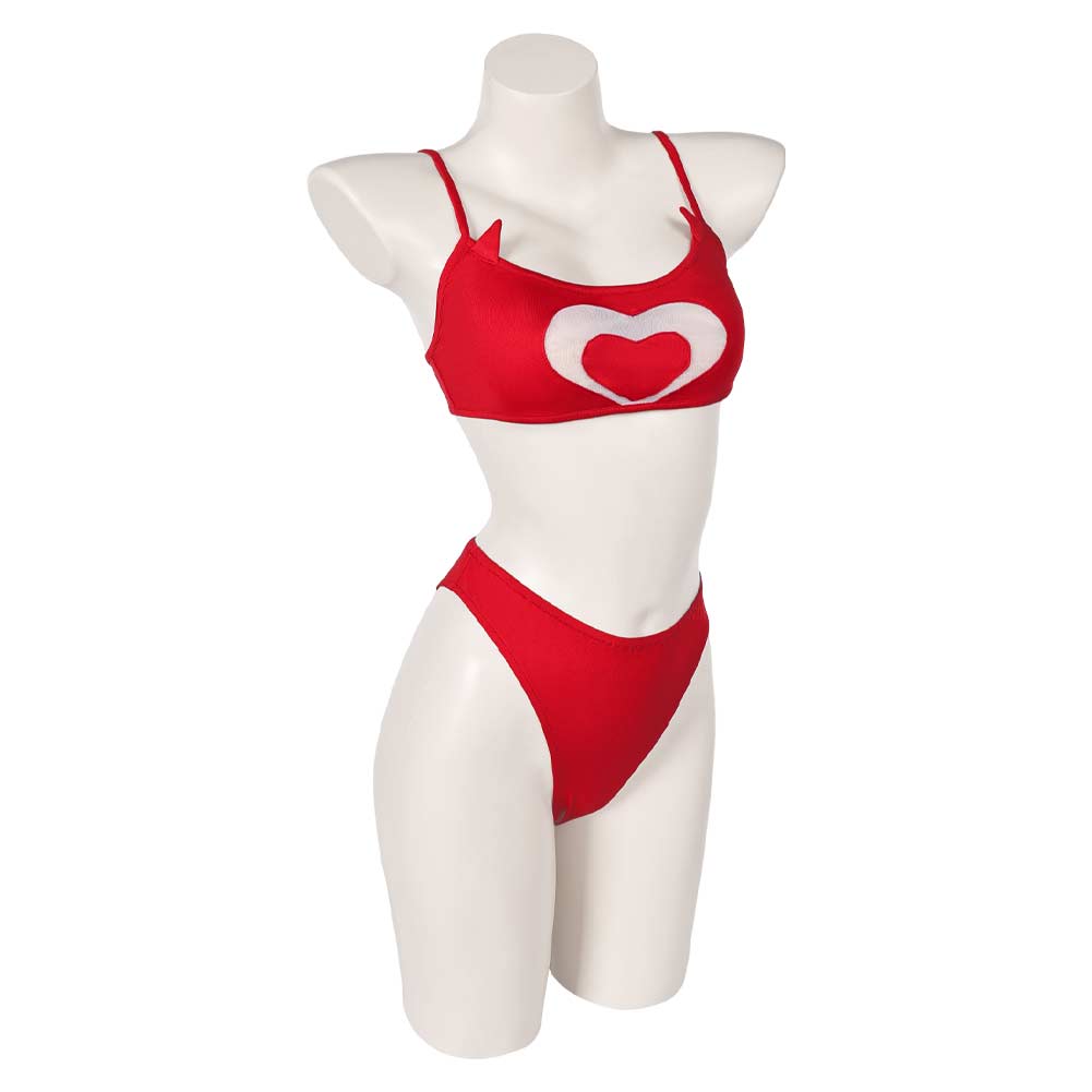 Hazbin Hotel(2024) Cherri Bomb Maillot de Bain Bikini Cosplay Costume