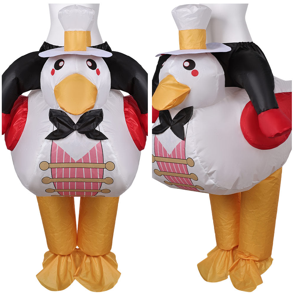 Hazbin Hotel(2024) Lucifer Canard Gonflable Combinaison Cosplay Costume