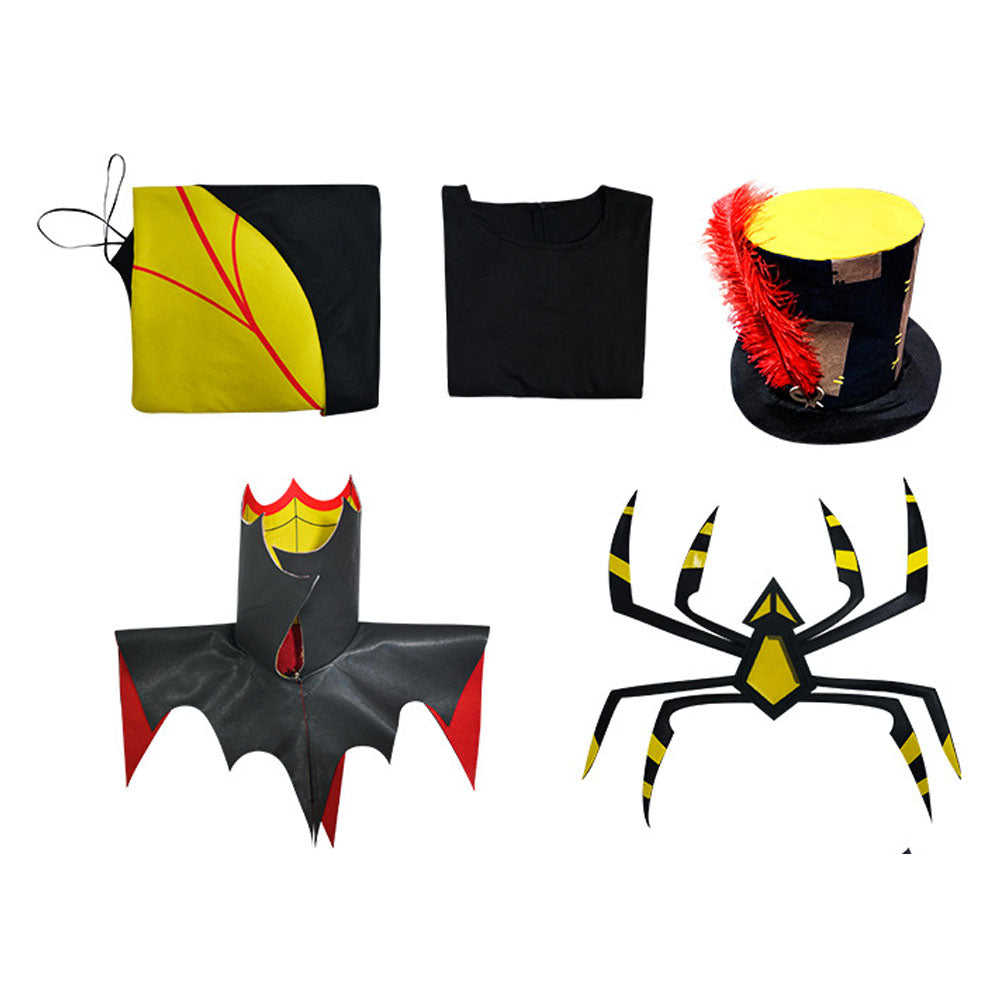 Hazbin Hotel(2024) Zestial Uncloaked Cosplay Costume